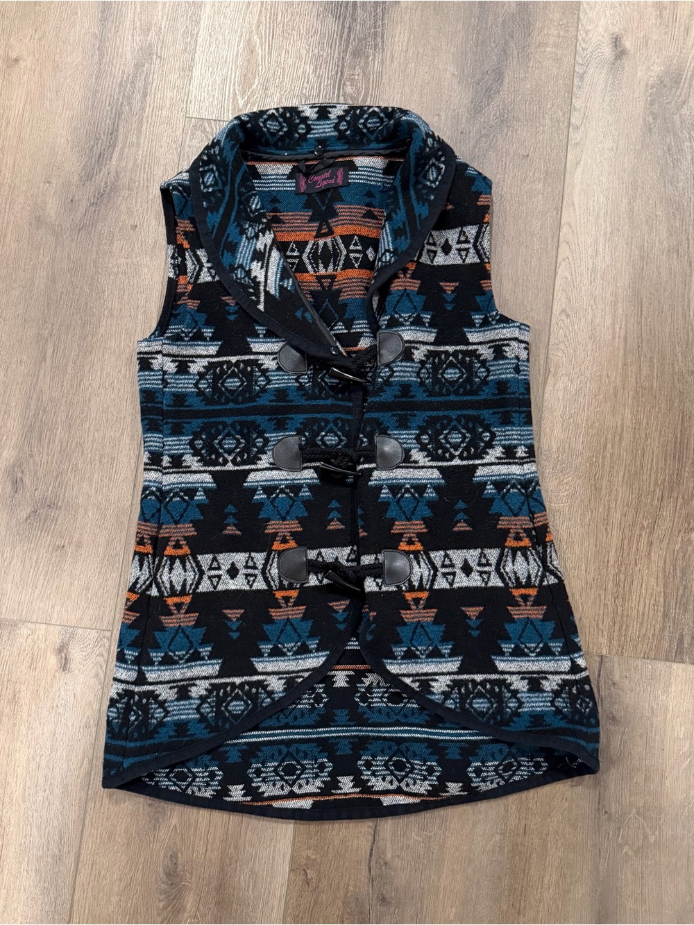 Cowgirl Legend South Western Fall Winter Vest size medium